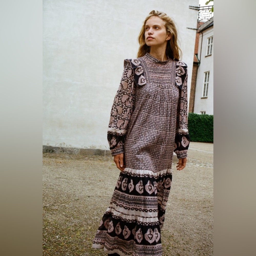 Sea New York Indian cotton maxi dress